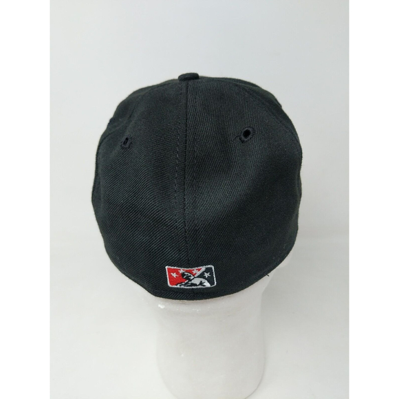 New Era Capital City Bombers Fitted Hap Cap Size 7 Small/Medium 90s USA Made VTG - Picture 4 of 8